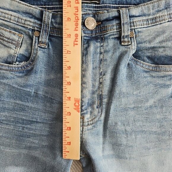 Abstract One Men’s Jeans Size 30x30 Blue Medium Wash Straight Stretch RN# 154176 - Picture 12 of 16